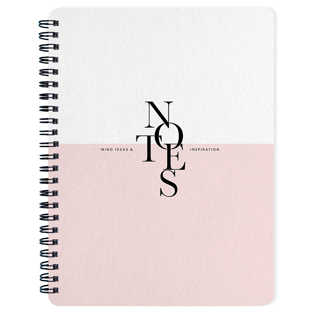 Тетрадь "Notes", А5, 120 листов, клетка, розовый