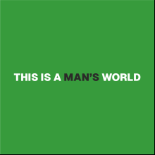 Термос "This is a man’s world", 500 мл, зеленый