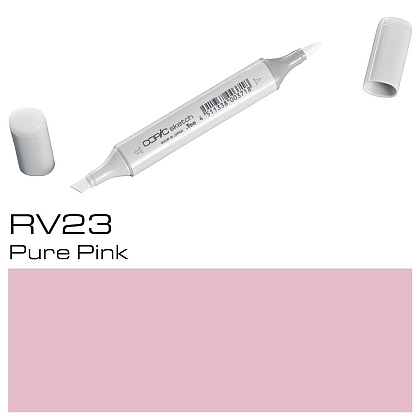 Маркер перманентный "Copic Sketch", RV-23 чистый розовый