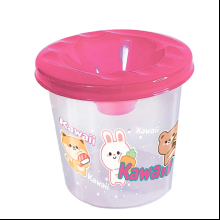 Стакан-непроливайка "Kawaii", розовый
