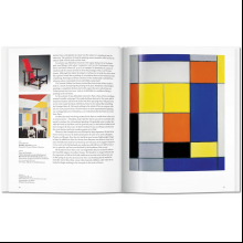 Книга на английском языке "Basic Art. Mondrian" 