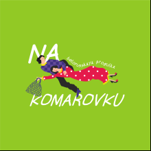Сумка для покупок "Na Komarovku", хлопок, зеленое яблоко