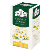 Чай "Ahmad Tea" Camomile Morning, 20 пакетиковx2 г, фруктовый, травяной