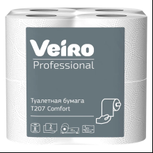 Бумага туалетная "Professional Comfort", 2 слоя, 8 рулонов
