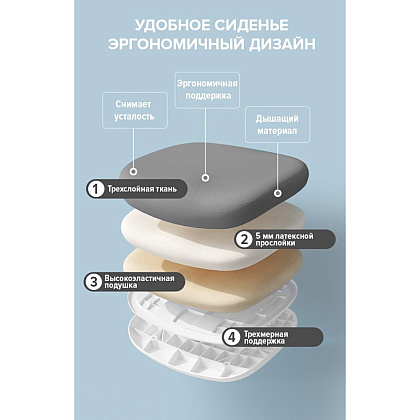 Кресло детское Everprof Kids 101, ткань, пластик, темно-серый - 12