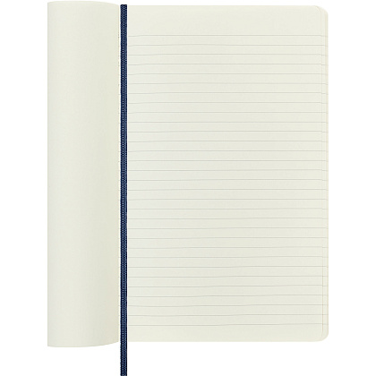 Блокнот "Classic Soft Large", А5, 96 листов, линейка, синий - 3