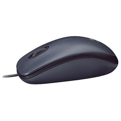 Мышь Logitech "Mouse M90", проводная, 1000  dpi, 3 кнопки, черный - 2