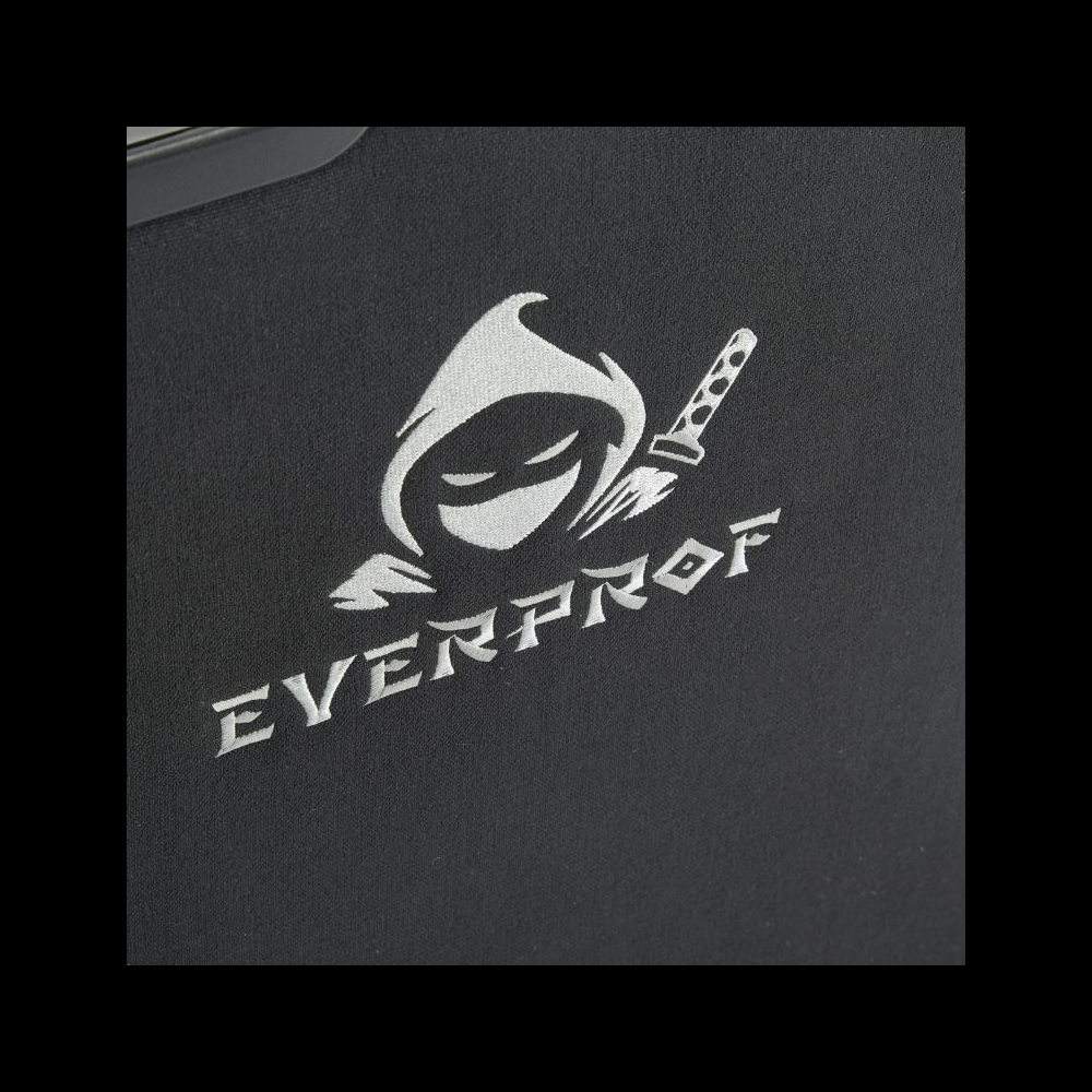 Кресло д/руководителя EVERPROF Ghost ткань, черный, крестов. металл - 9