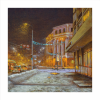 Скетчбук "Академия. Мокрый снег", Ольга Шкарубо, 12x12 см, 80 листов, желтый - 2