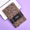 Блокнот "Shabby brown texture", А5, 96 листов, линейка, коричневый - 5
