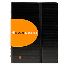 Визитница "Exacard", 200x145мм, черный