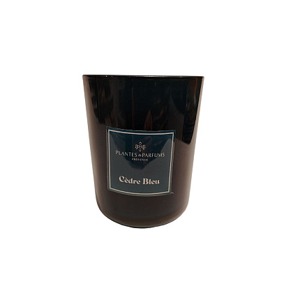 Свеча ароматическая "PLANTS&PARFUMS" Blue Cedar, 420 гр.  - 4