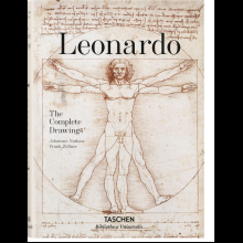 Книга на английском языке "Leonardo da Vinci. The Complete Drawings", Johannes Nathan