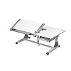 Стол Comf-Pro King Desk, 1400х765х(530-770) мм, белый, зеленый - 5