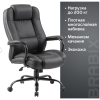 Кресло для руководителя BRABIX "Premium Heavy Duty HD-002", экокожа, металл, черный - 6