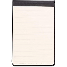 Блокнот "Rhodiarama Webnotepad" на резинке, A5, 96 листов, линейка, черный