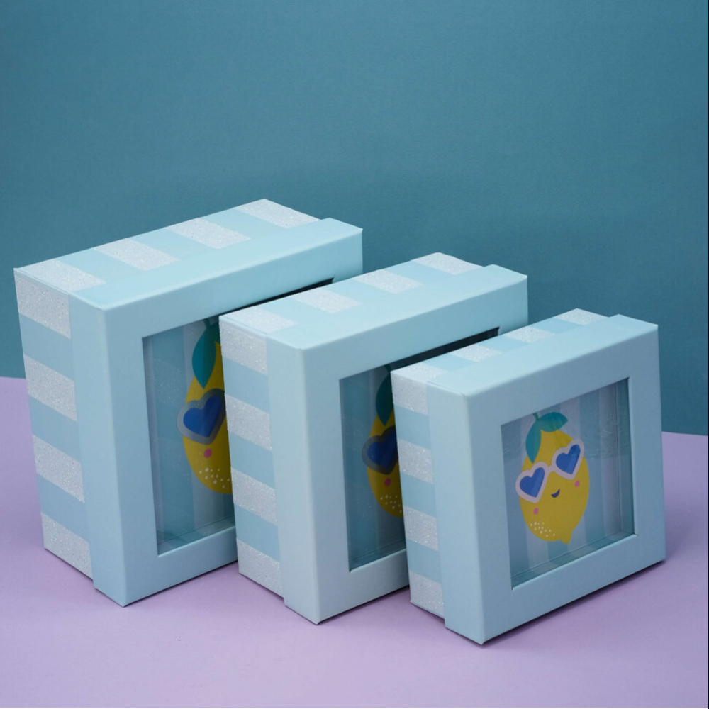 Коробка подарочная "Lemon glass", 17х17х8 см - 5