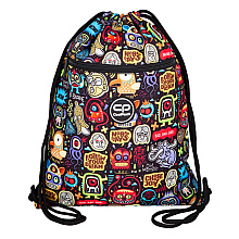 Мешок для обуви Coolpack "Scary stickers", 42.5x32.5, разноцветный 