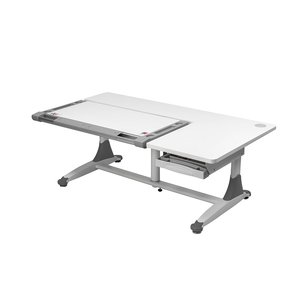 Стол Comf-Pro King Desk, 1400х765х(530-770) мм, белый, зеленый - 4