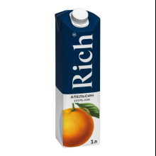 Нектар "Rich", апельсиновый, 1л.