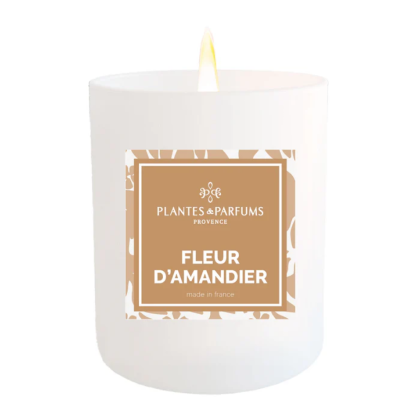 Свеча ароматическая PLANTES&PARFUMS "Almond Blossom", 180 гр