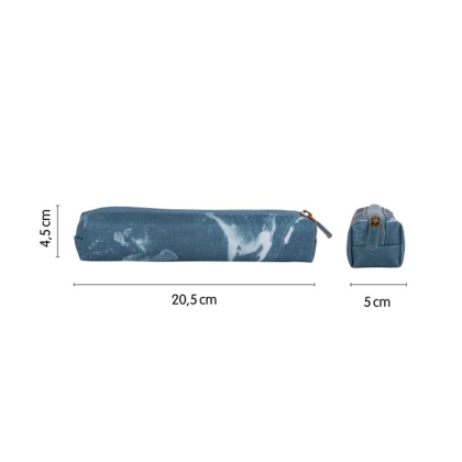 Пенал "Lava", 1 отделение, синий - 2