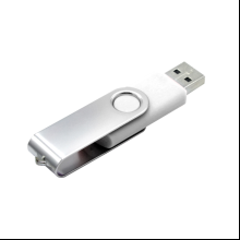USB Flash 2.0 16 Gb VDF-008, пластик, метал, белый  