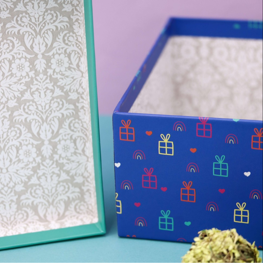 Коробка подарочная "Gift", 19х19х9.5 см, картон - 3