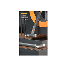 Молоток Deli HS EHT7008C, 0,25 кг, Soft Touch, оранжевый
