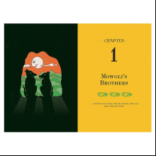 Книга на английском языке "The Jungle Book MinaLima Ed", Rudyard Kipling