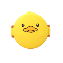 Контейнер для еды "Duck", пластик, желтый