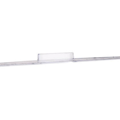 Линейка "Deli EG01612", 20 см, прозрачный - 2
