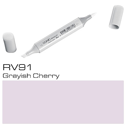 Маркер перманентный "Copic Sketch", RV-91 серовато-вишневый