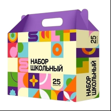 Набор школьно-письменных принадлежностей "Вундеркинд", 25 предметов