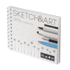 Скетчбук "Sketch&Art", 18х15.5 см, 170 г/м2, 80 листов, на спирали - 2