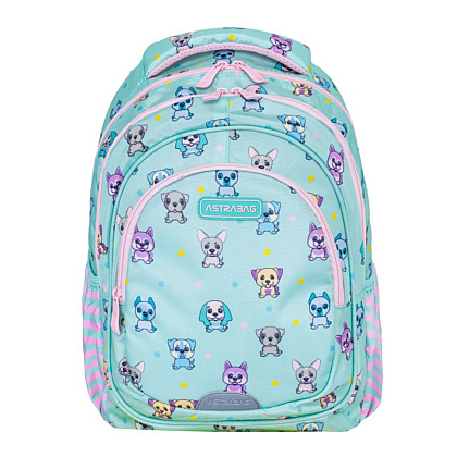 Рюкзак детский Astra "Puppie's World", голубой, розовый - 2