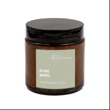 Свеча декоративная Stella Fragrance "Pure Basil", 90 гр.