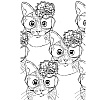 Книга "Кототерапия. Мини-раскраска-антистресс для творчества и вдохновения" - 5