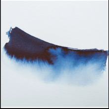 Чернила акварельные "Herbin. Eclats", ночное небо, 50 мл.