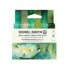 Краски акварельные Daniel Smith "Jean Haines "Green With Envy", 6 цветов, тубы
