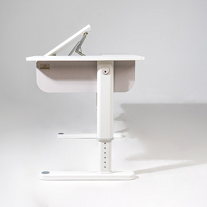 Комплект Ergosmart ученический Caravel S: стол регулируемый Caravel S, полка с подставкой для книг Wooden space S - 15