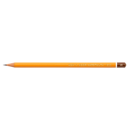 Карандаш чернографитный "Koh-I-Noor 1500", 2B