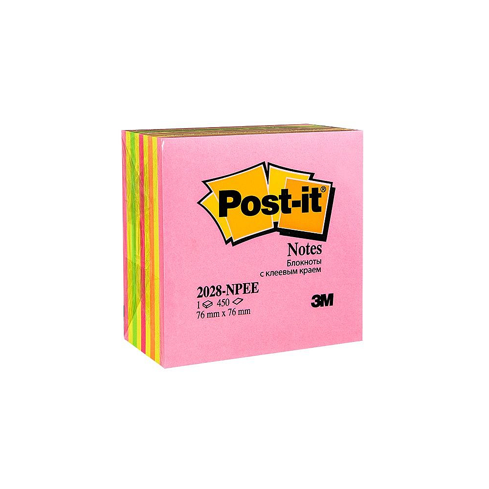 Бумага для заметок "Post-it Куб", 450 листов