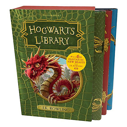 Книга на английском языке "The Hogwarts Library Box Set", J.K. Rowling