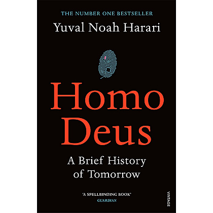 Книга на английском языке "Homo Deus: Brief History of Tomorrow", Харари Ю. 