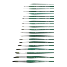 Кисть для рисования "Tintoretto Emerald", синтетика, круглая, №16