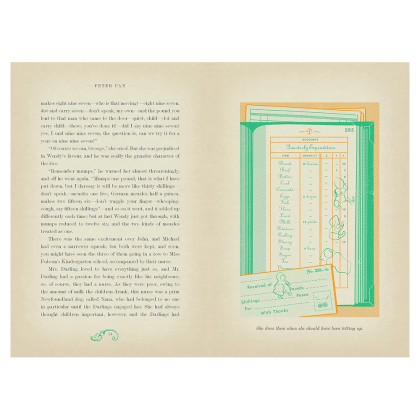 Книга на английском языке "Peter Pan MinaLima Ed", James Barrie - 5