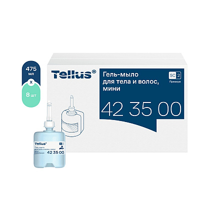 Мыло-гель Tellus Премиум для тела и волос, 475 мл, SC2 мини - 2