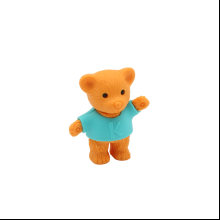 Ластик "IWAKO Teddy Bear, Rabbit & Dog", 1 шт