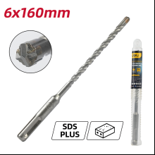 Бур по бетону Deli YS EDH-YCZ16006-E1, 6 x 160 мм, X-Tip, SDS-PLUS